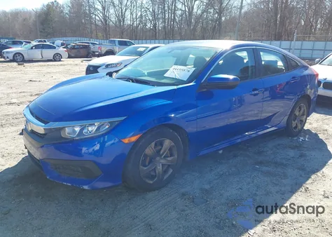 2016 Honda Civic Lx из США, поврежденный, VIN 2HGFC2F57GH564526